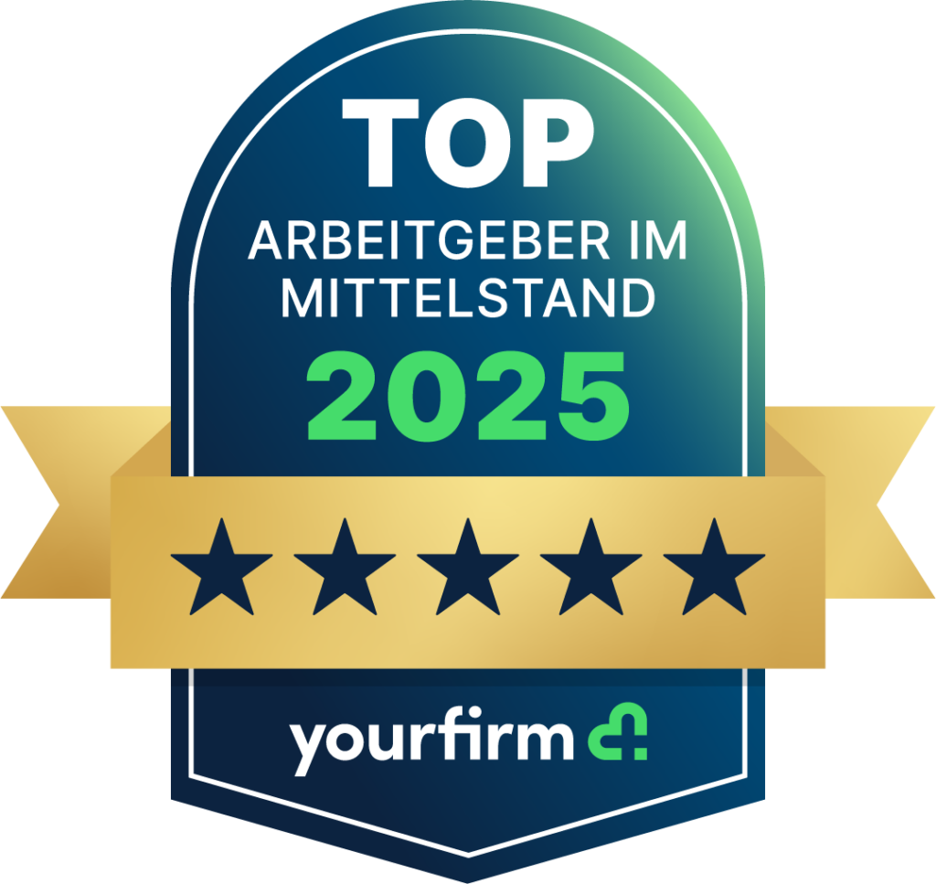 Auszeichnung Top Arbeitgeber im Mittelstand 2025